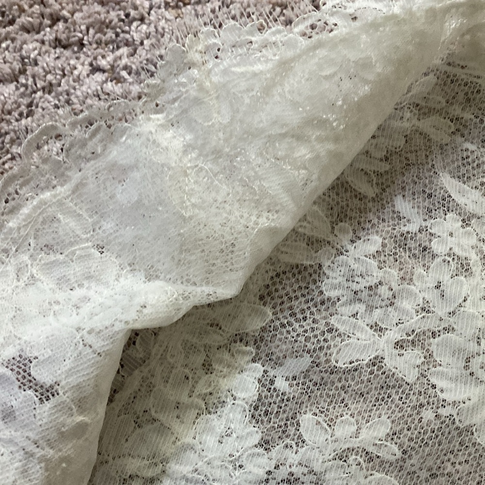 Handmade Lace Shrug/Shaw - Picture 4 of 6